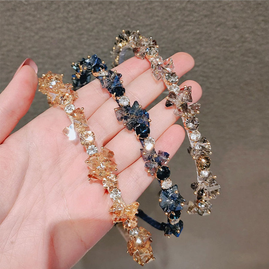 Sophisticated Sparkle Rhinestone Crystal Headband - Image 1