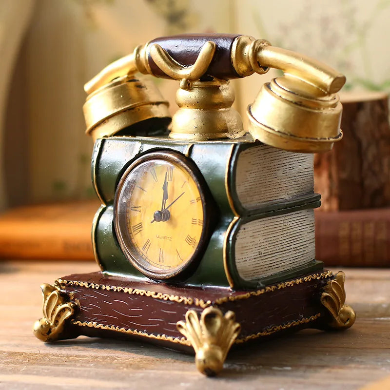 Vintage Pieces Antique Style Telephone Violin Home Decor - Image 0