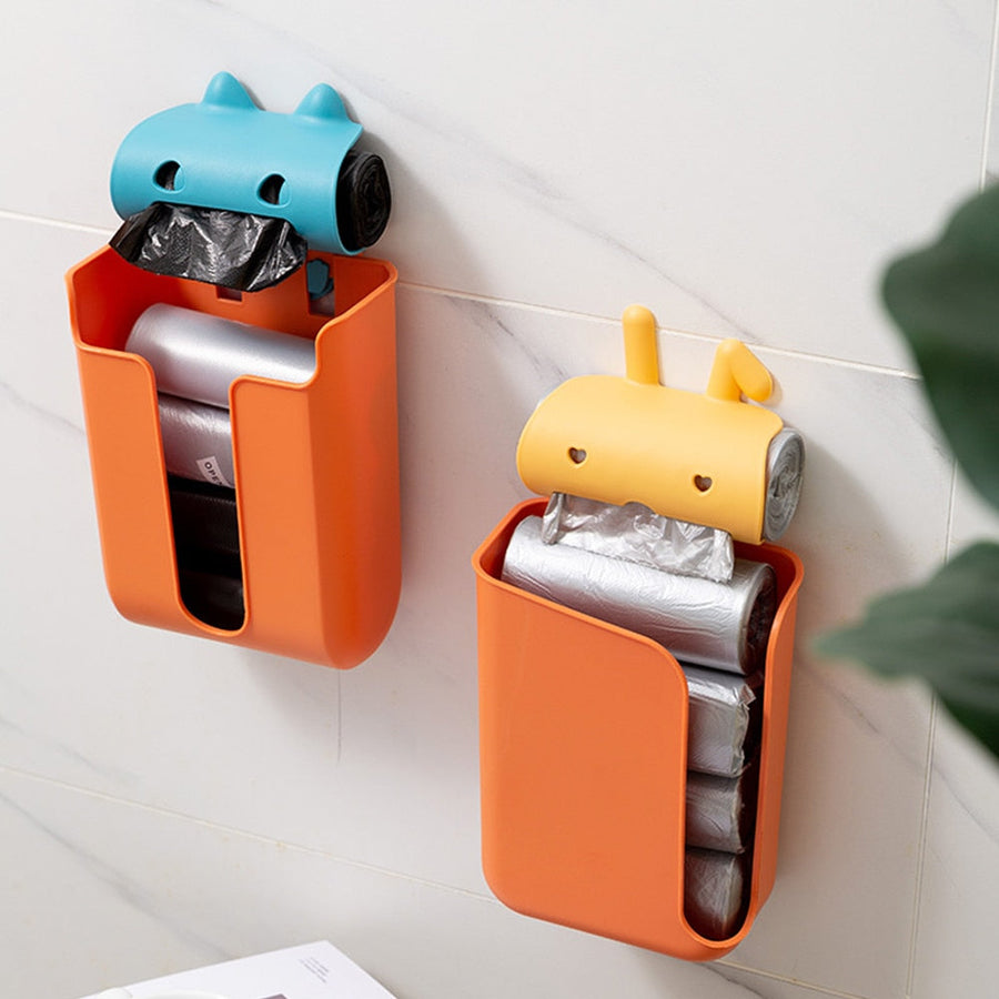 Mini Garbage Bag Dispenser Storage Rack - Image 3
