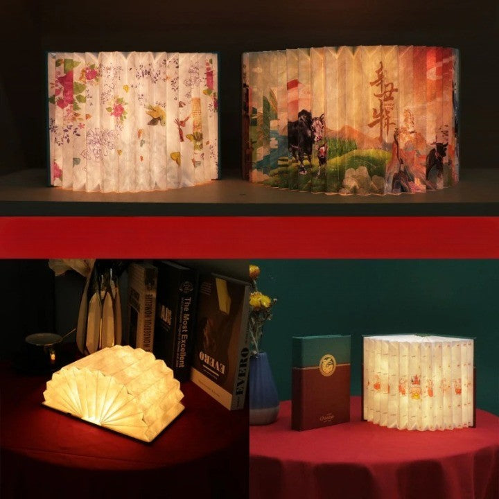 Illuminated Storybook Minimalist LED Lamp - Image 1