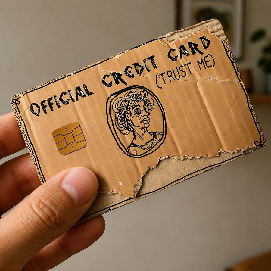 Trust Me Official Credit Card Sticker