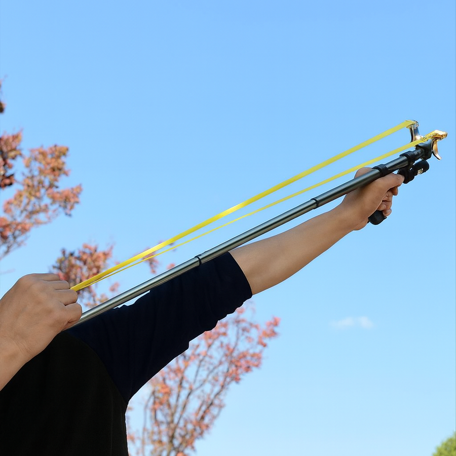 High Power Telescopic Laser Slingshot - Image 1