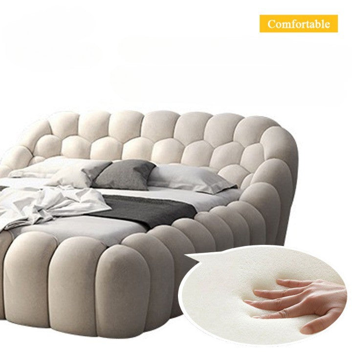 Japanese Style Dreamy Cloud King-Size Bubble Bed - Image 7