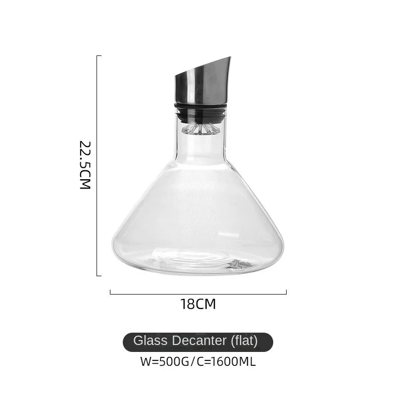Dreamy Mountain Premium Crystal Wine Decanter - Image 4