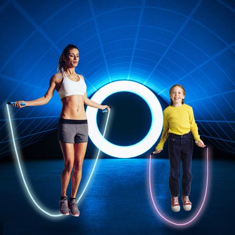 LED Luminous Adjustable Jump Rope - Image 0