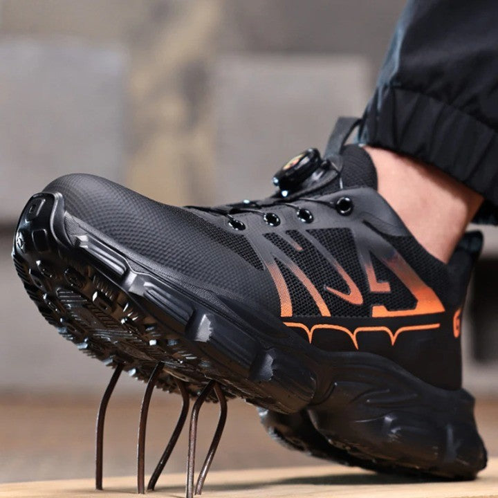Men Ultra-Light Safety No-Tie Heavy Duty Sneakers - Image 1