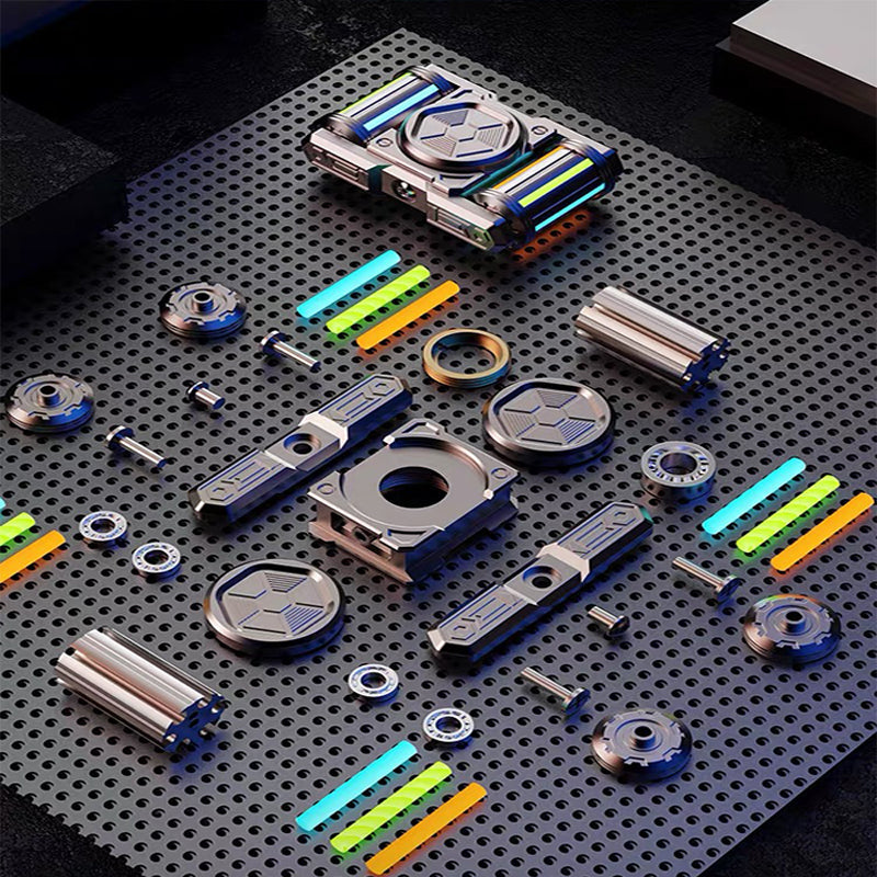 Mini Metal Anti-Stress Fidget Spinner - Image 2