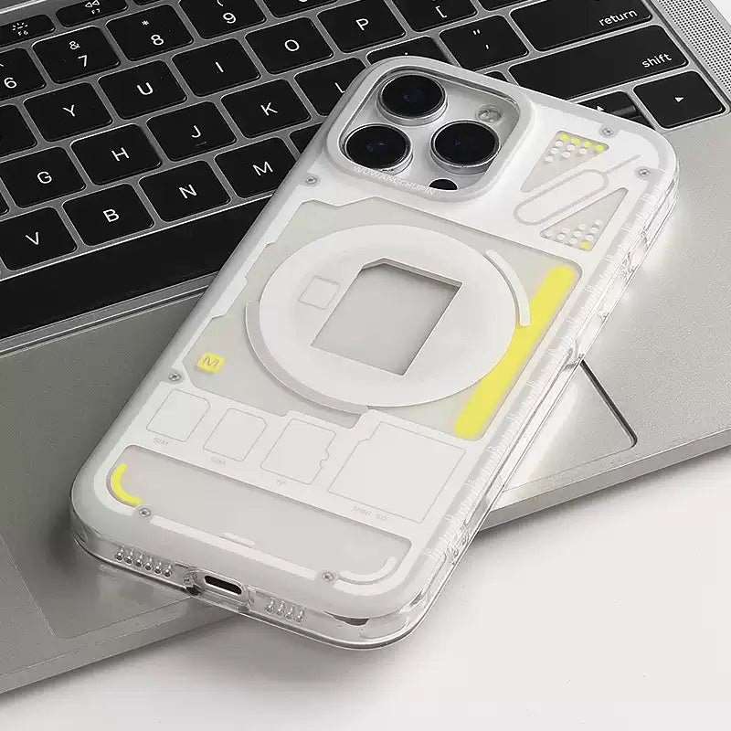Memory Storage Transparent iPhone Case - Image 2