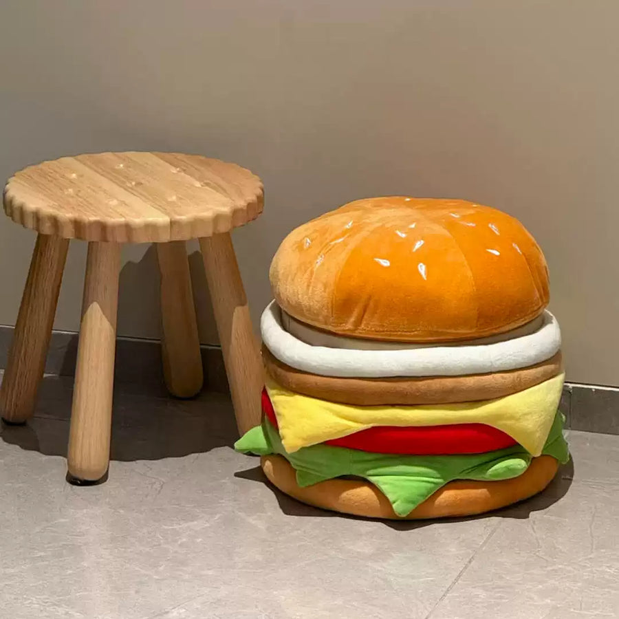Hamburger Ottoman Space Organizer Chair - Image 4