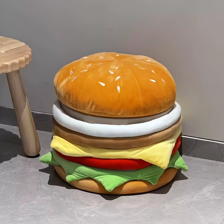 Hamburger Ottoman Space Organizer Chair - Image 0