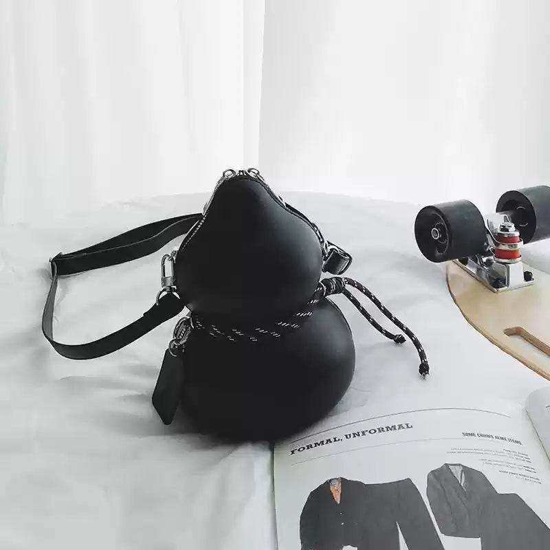 Double-Bubble Sculptural Artistic Crossbody Bag - Image 1