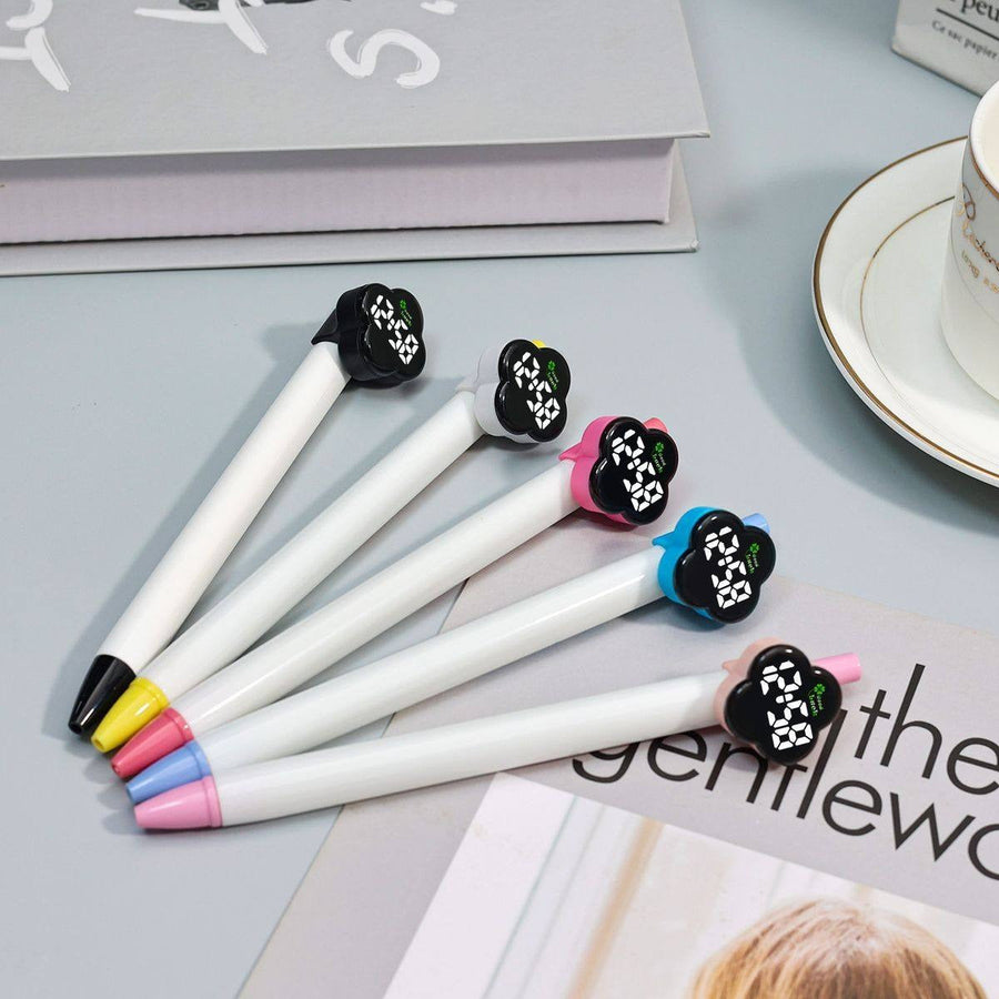 Four Leaf Clover Pen Tip LED Watch - Image 4