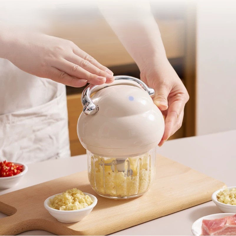 Mini Powerful High Power Cordless Garlic Grinder - Image 1
