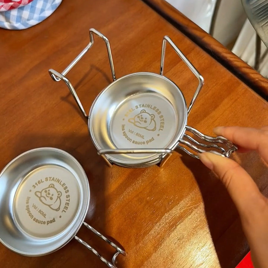 Fun Size Stainless Steel Dipping Bowl - Image 1