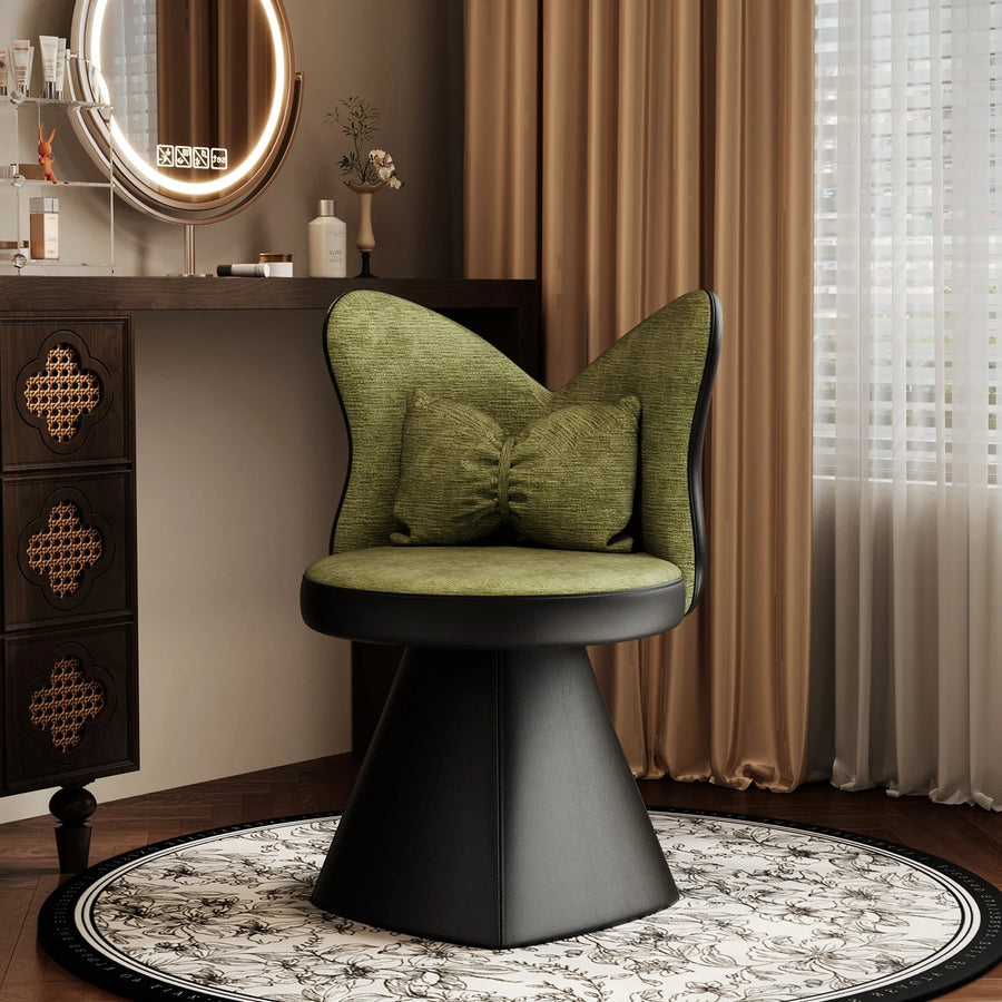 Butterfly Bloom Swivel Makeup Vanity Chair