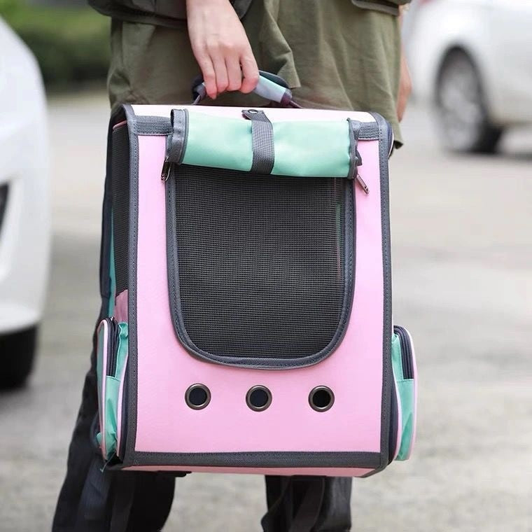 Pet Easy Carry Breathable Window Backpack - Image 1