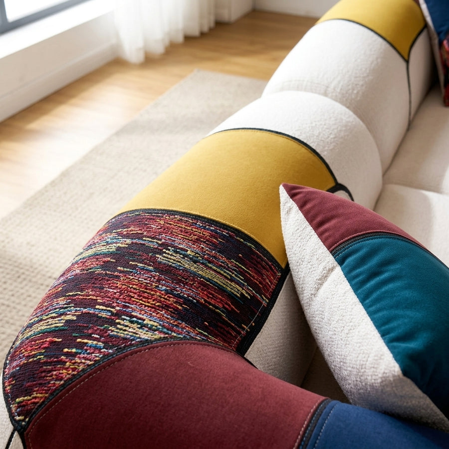 Her Renkte Yama Renkli Salon Koltuğu
