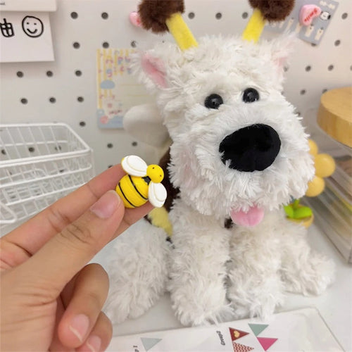 Plush Bumblebee Dog Stuffed Animal Toy - Image 0