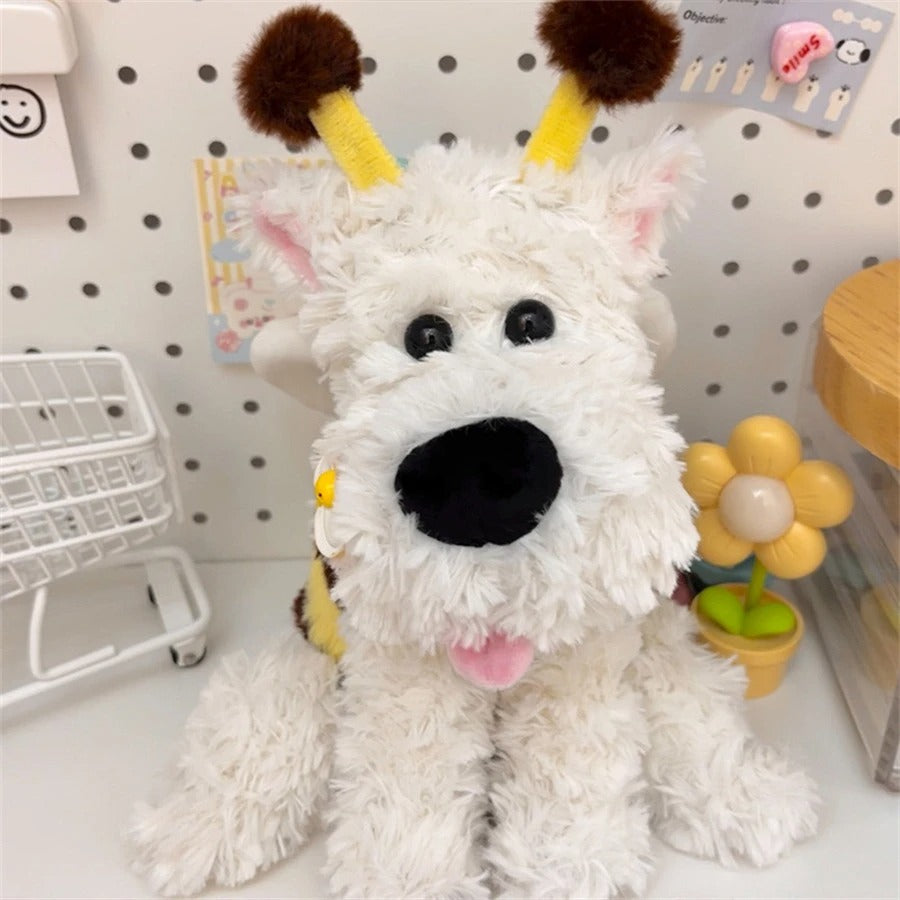 Plush Bumblebee Dog Stuffed Animal Toy - Image 1