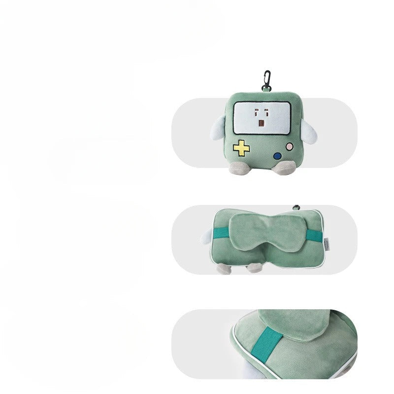 Plush Game Console Eye Mask Travel Pillow - Image 5