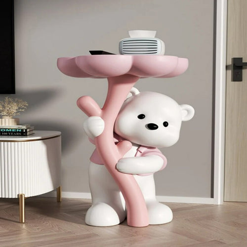 Polar Paw Sculptural Modern Side Table - Image 0