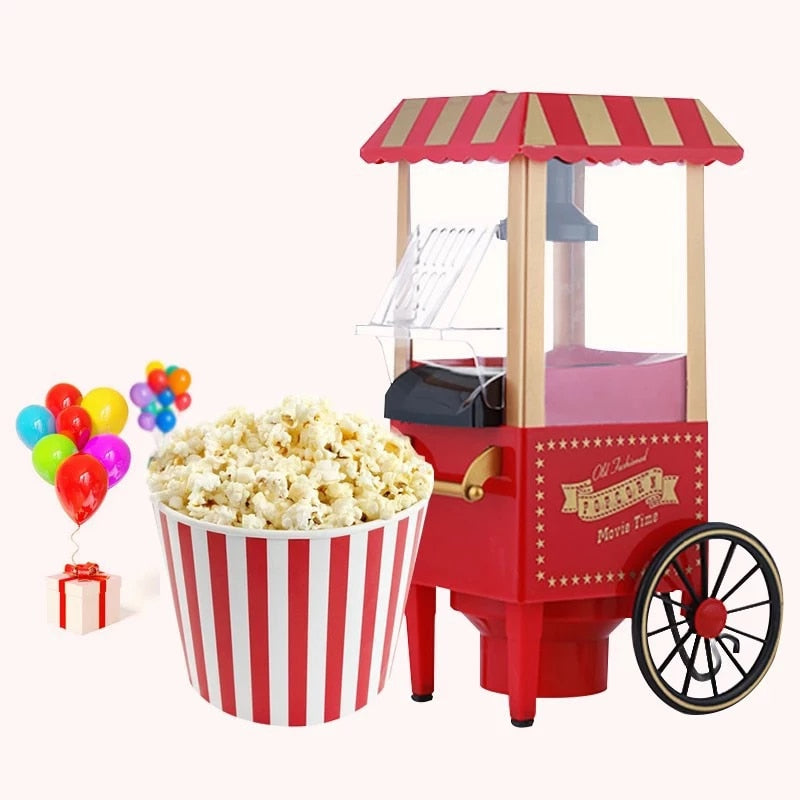 Mini Vintage Electric Popcorn Machine - Image 9