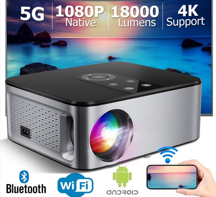Pro HD Mega View Theater-Quality Portable Projector - Image 3