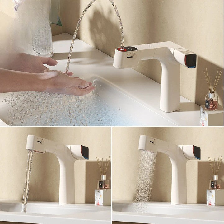 Pull-Out Water Filter LED Temperature Control Faucet - Image 3
