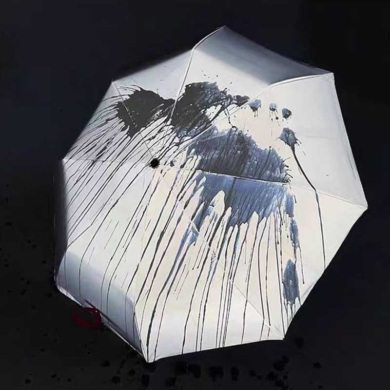 Rainbow Reflective Color-Changing Umbrella - Image 3