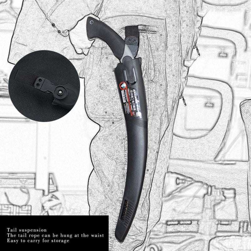 Razor Sharp Curved Garden Pruning Saw - Image 1