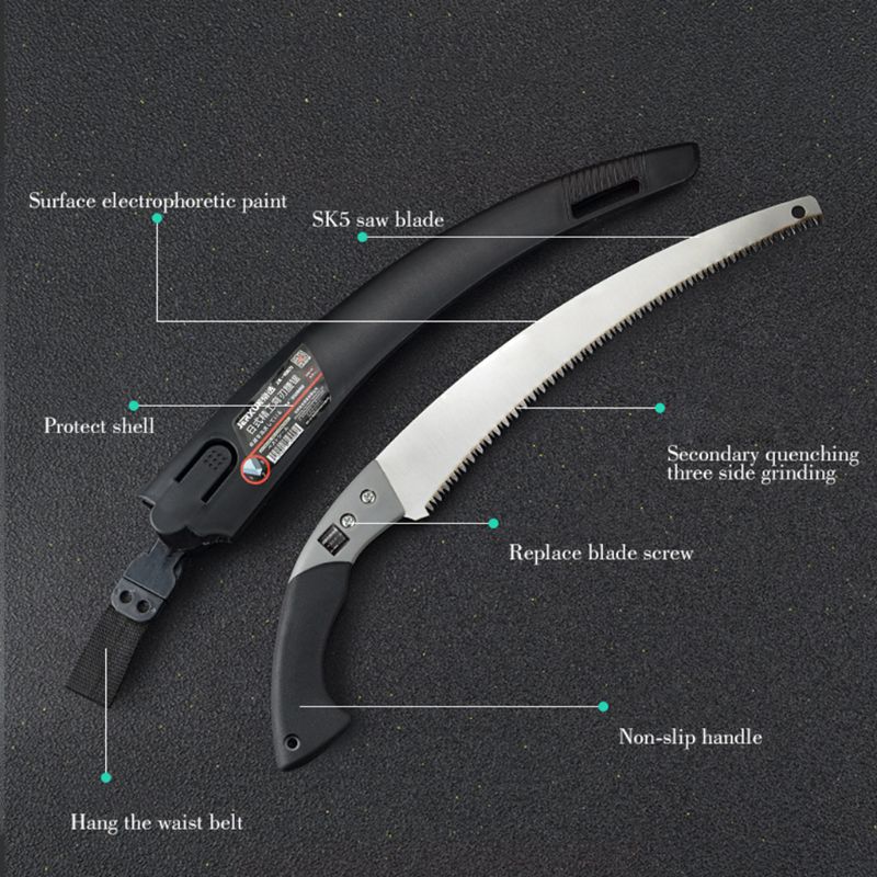 Razor Sharp Curved Garden Pruning Saw - Image 4