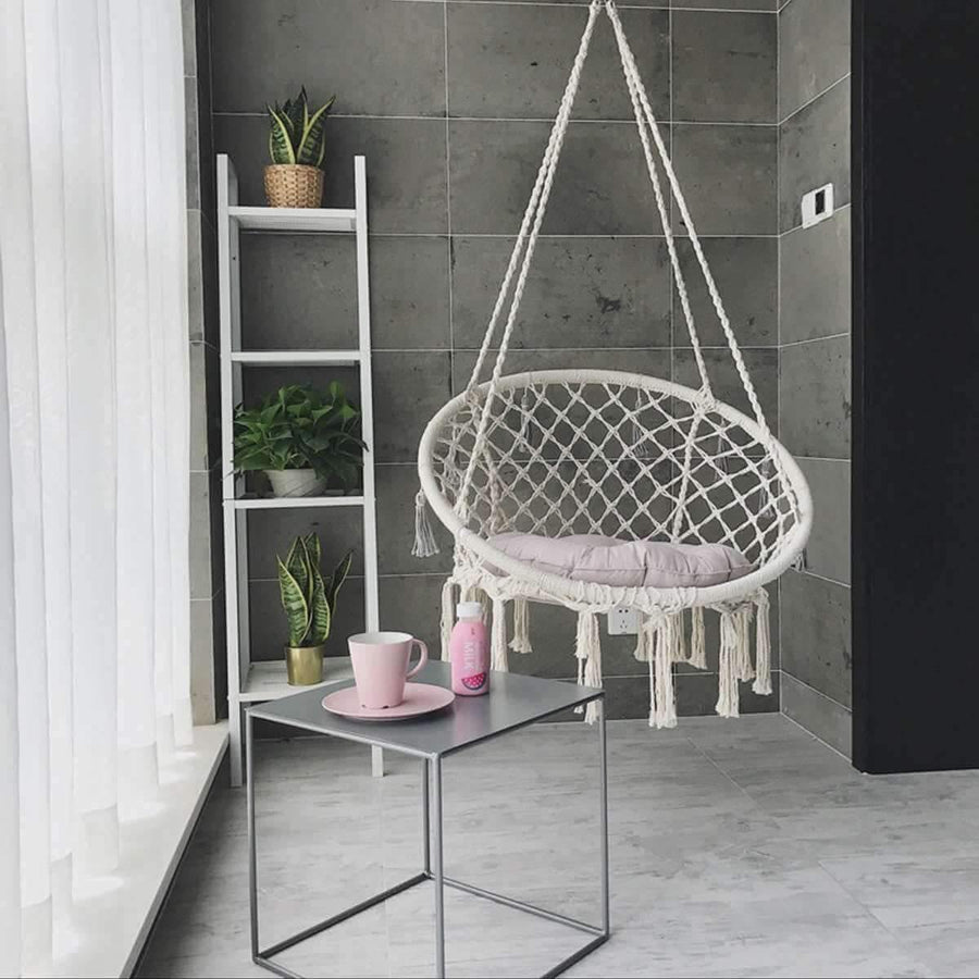 Nordic Knitted Outdoor Hammock - Image 0