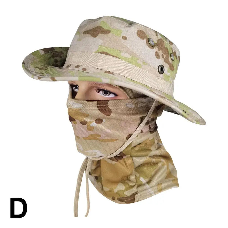 Breathable Hiking Camouflage Adjustable Boonie Hat - Image 8