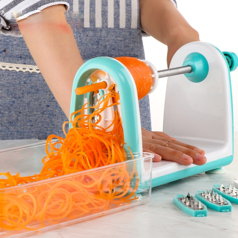 Slice Pro Manual Easy Vegetable Multi Blades Fruit Slicer - Image 2