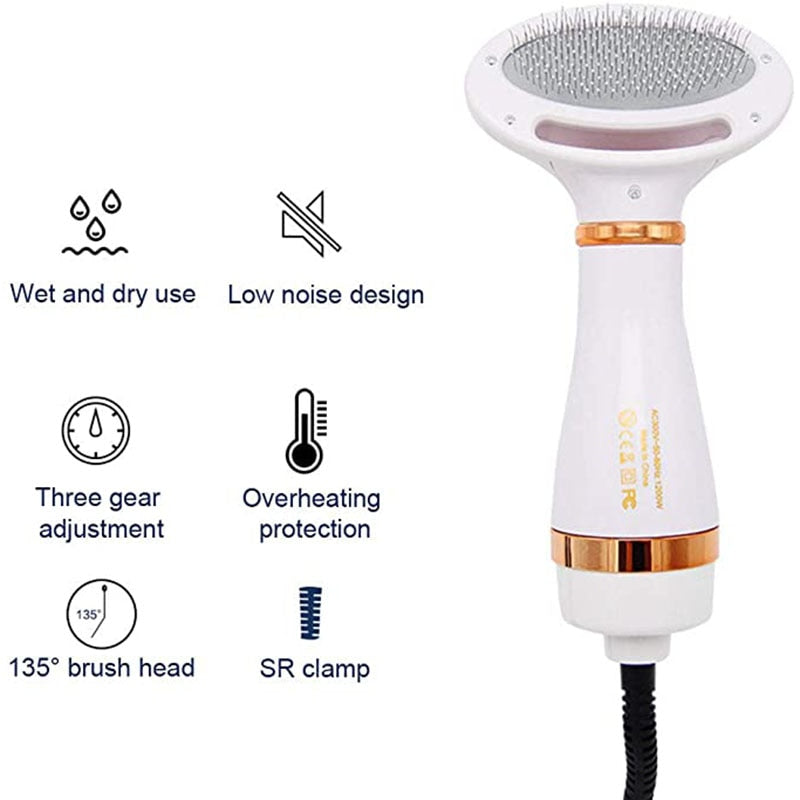 2in1 Pet Dryer Brush - Image 5
