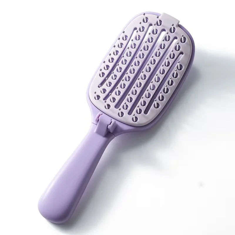 Volume Up Self-Cleaning Detangling Hair Brush