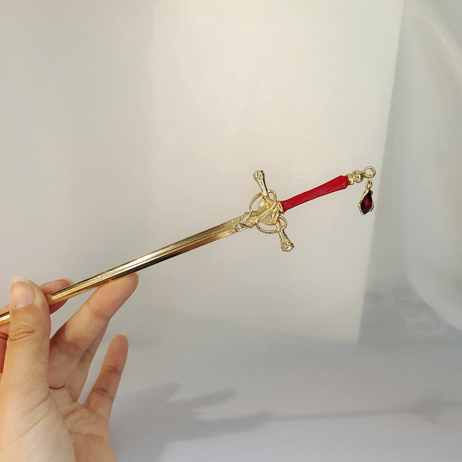 Royal Knight Sword Hairpin - Image 9