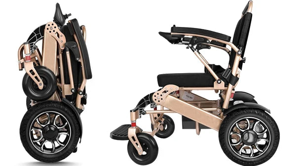 Remote Control Foldable Electric Safe Wheelchair - Image 1