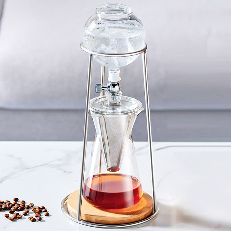 Vintage Art Brew Glass Reusable Drip Coffee Pot - Image 0