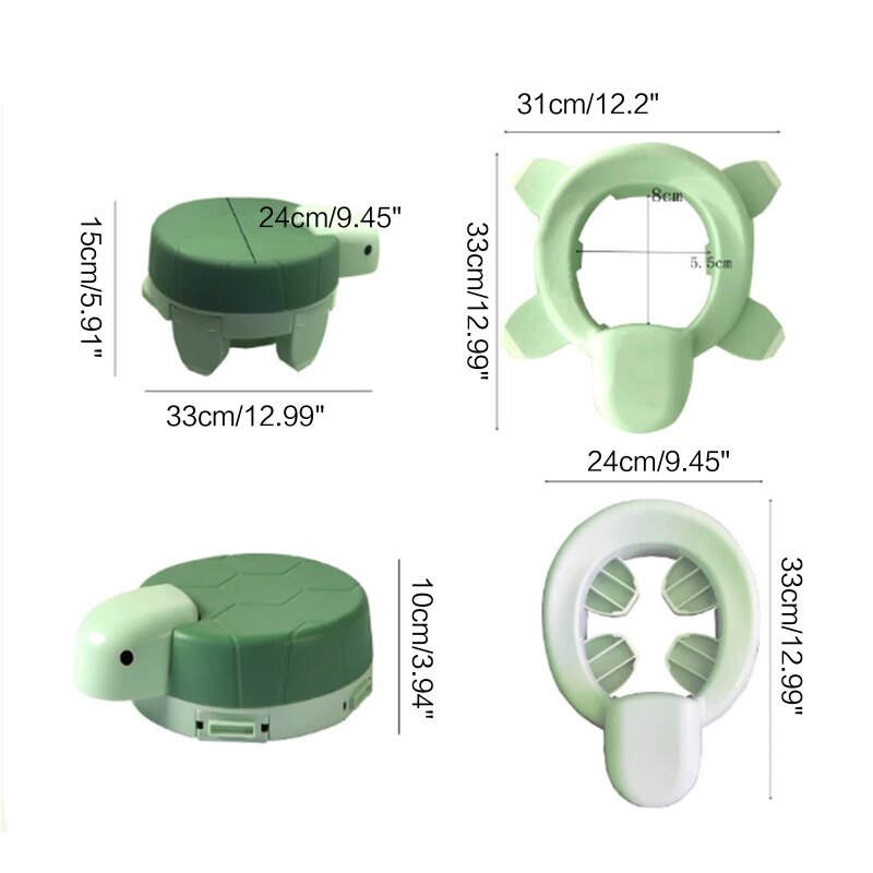 Turtle Baby Potty Training Toilet Seat - Image 1