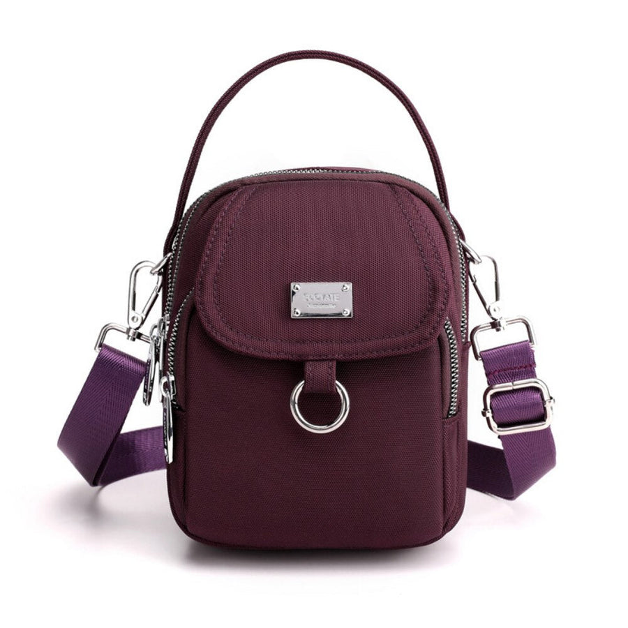 Leather Trendy Chic Women Messenger Bag - Image 7