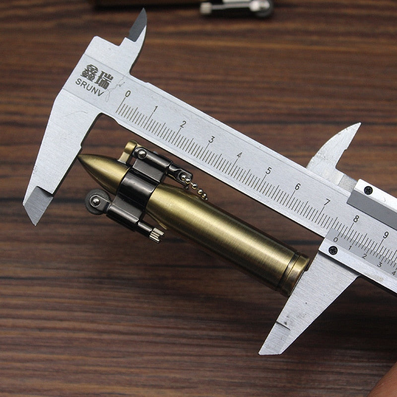 Jet Power Retro Metal Keychain Lighter - Image 5