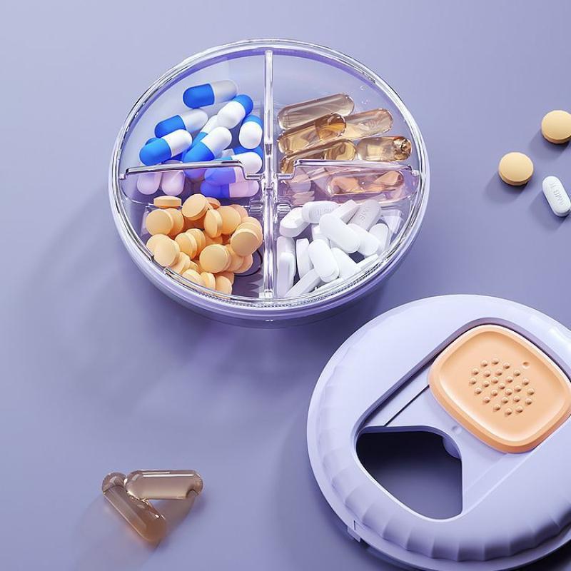 Fully Sealed Mini Travel Pill Organizer - Image 2