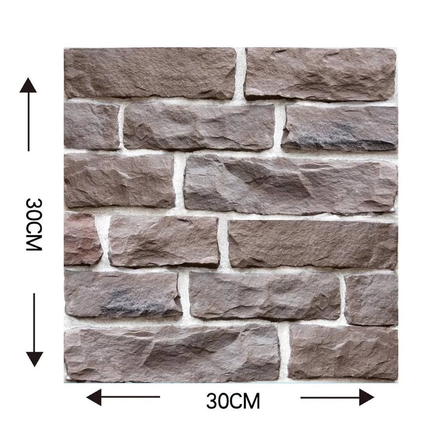 3D Wall Brick Pattern Decal - Image 15