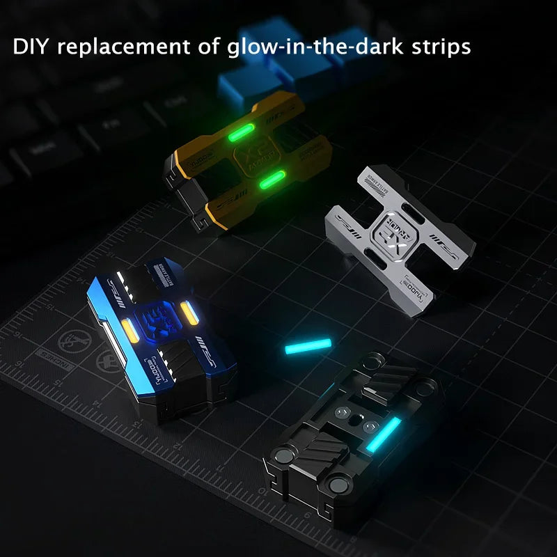 Luminous Magnetic Push Slider Metal Fidget - Image 3