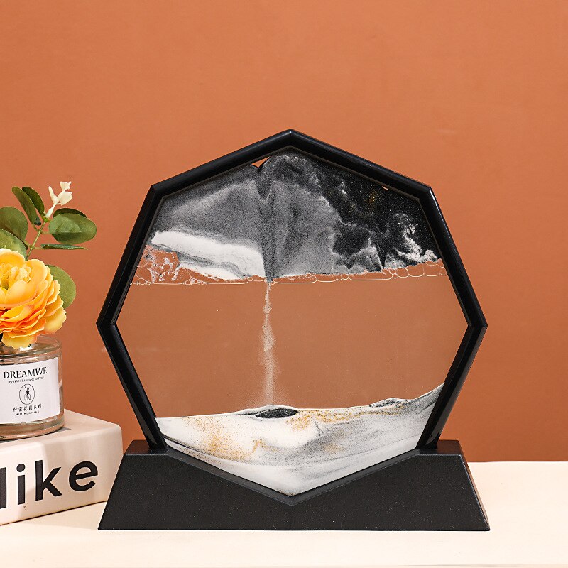 Deep Sea Flowing Hexagon Sand Decor - Image 2