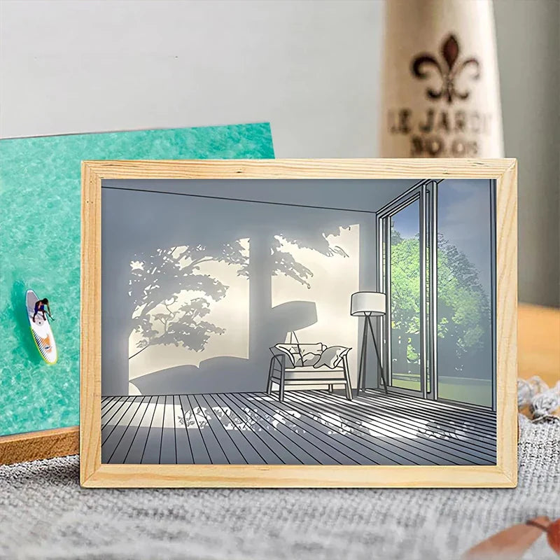 Luminous Decorative Dimmable Artsy Led Light Painting - Image 1