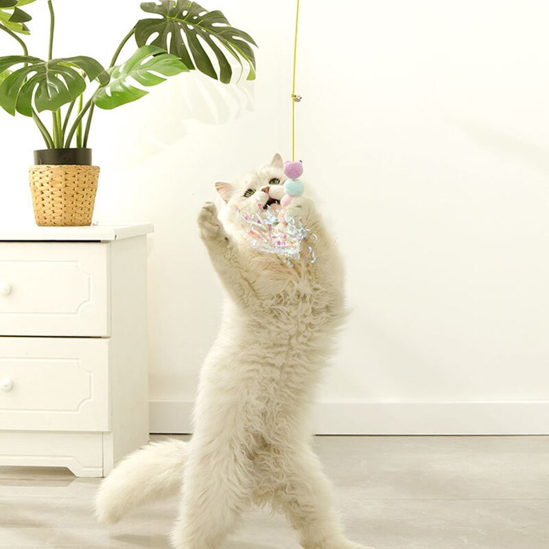 Hangable Interactive Cat Exercise Teaser Toy - Image 0