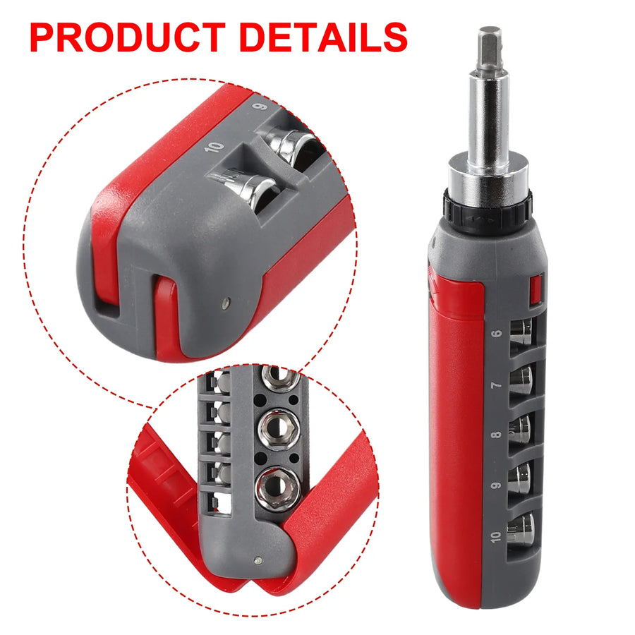 Ultimate High Precision Multi-Angle Spiral Ratchet Screwdriver Set - Image 11