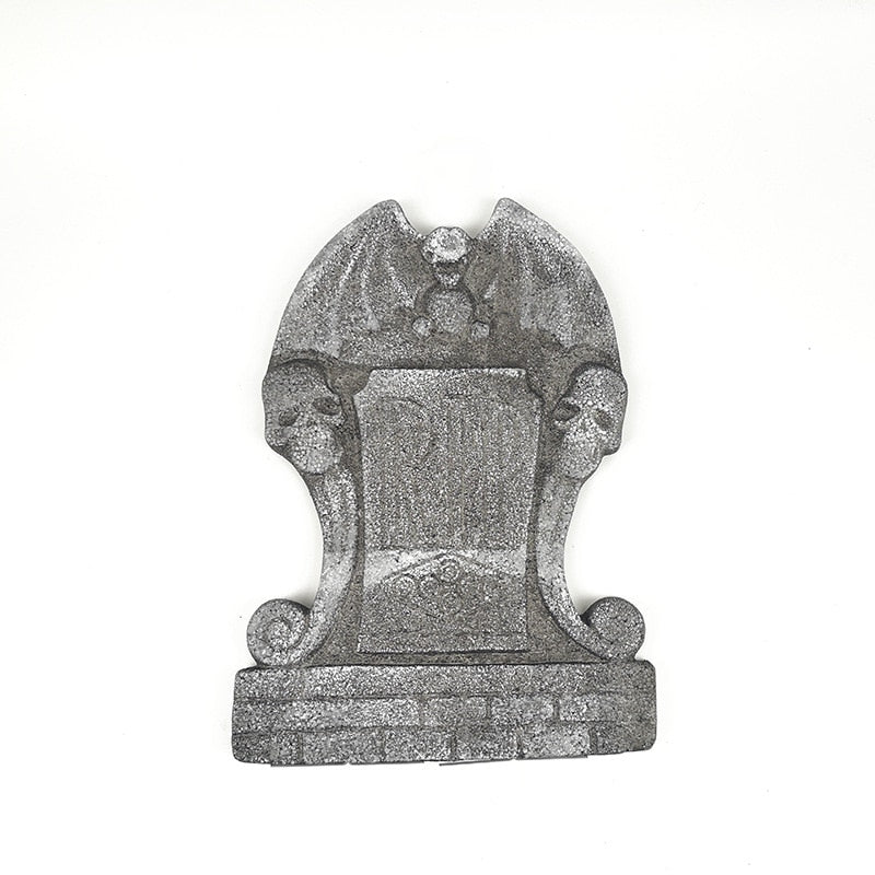 Foam Skeleton Halloween Tombstone - Image 6